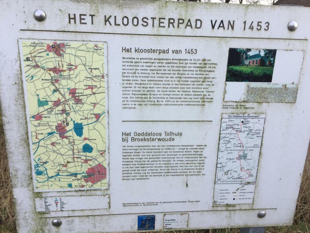 Bed En Breakfast De Houtwiel De Falom Eksteriør billede